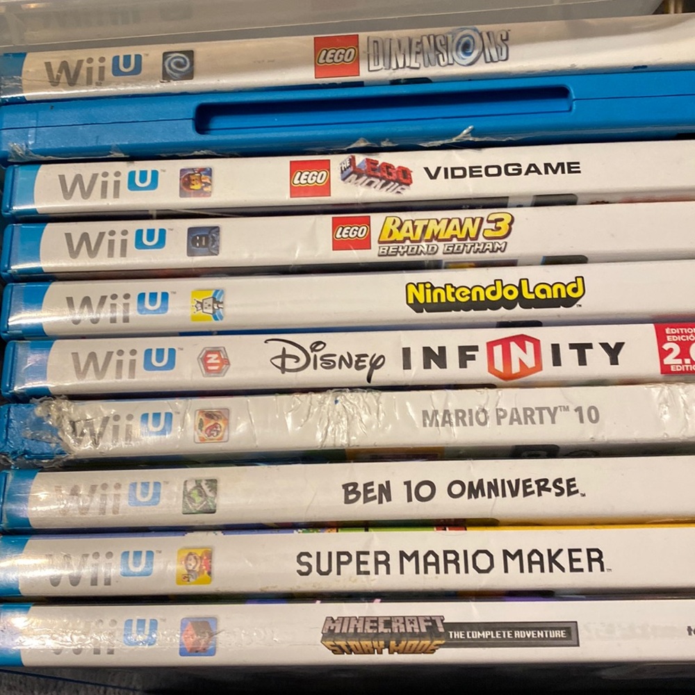 Wii U bundle of games